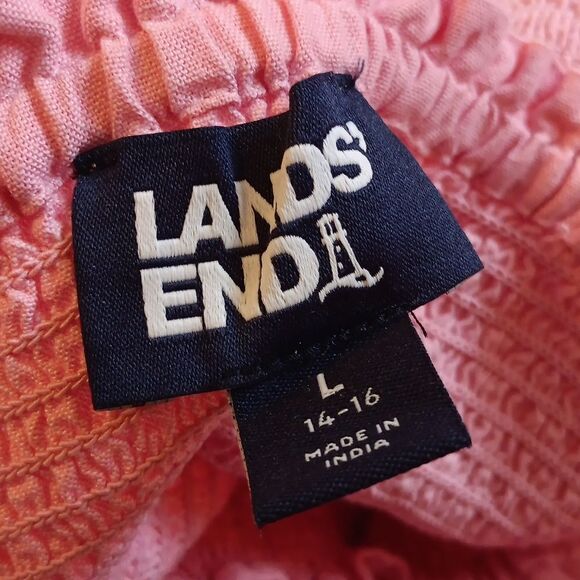 Lands End Shirred Midi Sundress - Picture 10 of 15